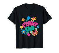 Grafica Floreale Bloom Like a Butterfly Maglietta