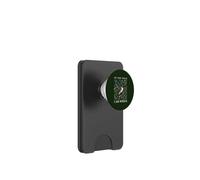 Grafica floreale retrò con colibrì «In The Wild I Am Whole» PopSockets PopWallet per MagSafe