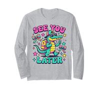Grafica Groovy Alligator Student Addio Maglia a Manica