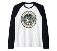 Grafica I Dont Wanna Be Where The People Are Mermaid Maglia con Maniche Raglan