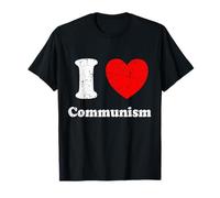 Grafica I Love Communism Maglietta
