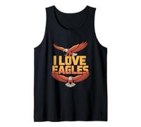 Grafica I Love Eagles Proud Enthusiast Canotta