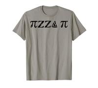 Grafica invecchiata per Amanti della Matematica Pizza Pi Maglietta