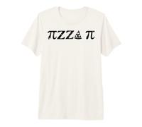 Grafica invecchiata per Amanti della Matematica Pizza Pi Maglietta Premium
