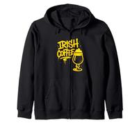 Grafica Irish Coffee Drink Felpa con Cappuccio