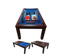 GRAFICA MA.RO S.R.L. Tavolo da Biliardo 7 FT Modello Blue Sky Misura di Gioco 188 x 96 cm + Accessori per Carambola Copertura Inclusa