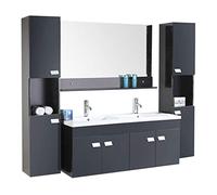 GRAFICA MA.RO SRL Mobile Bagno ARREDO Bagno Completo Modello Elegance 120 CM LAVABO Rubinetto Incluso