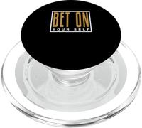Grafica marrone Bet On You marrone PopSockets PopGrip per MagSafe