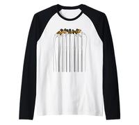 Grafica Marrone con Scritta You Know I Speak Up Maglia con Maniche Raglan