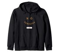Grafica Marrone No Sympathy for Haters Brown Felpa con Cappuccio