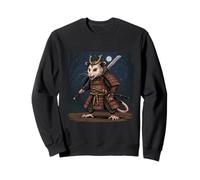Grafica marsupiale Possum Samurai Art Bushido Felpa