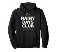 Grafica Meteo Rainy Days Club Fall Moody Felpa con Cappuccio