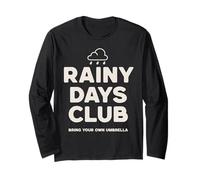 Grafica Meteo Rainy Days Club Fall Moody Maglia a Manica