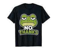Grafica Moody Frog No Thanks Maglietta