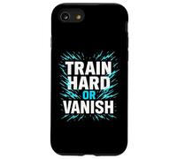 Grafica motivazionale da palestra «Train Hard or Vanish» Custodia per iPhone SE (2020) / 7/8