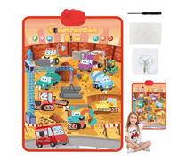 Grafica murale ' elettronico: musica interattiva, schermo di apprendimento, bacheca educativa, design colorato con discorso parlante | Poster per bambini piccoli, ragazze e ragazzi