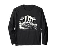 Grafica Muscle Car Retro Vintage Classic degli anni '60 '70 per amanti delle auto Maglia a Manica