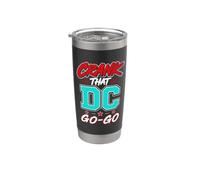 Grafica musicale del distretto di Washington Crank That DC Go-Go Bicchiere termico in acciaio inox doppia parete