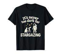 Grafica "Never Too Dark For Stargazing Galaxy" Maglietta