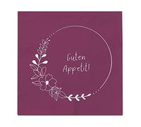 Grafica Officina Tovaglioli con scritta, 20 pezzi, 12,5 x 12,5 cm, viola