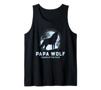 Grafica Papa Wolf Leader of The Pack Full Moon Canotta