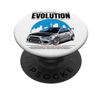 Grafica per auto JDM Evolution Street Racing in stile skyline PopSockets PopGrip Adesivo