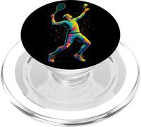 Grafica per giocatori di tennis e tennis | Uomini, ragazzi e ragazzi PopSockets PopGrip per MagSafe