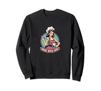 Grafica Pin-Up Bake with Love - S25 Felpa