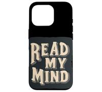 Grafica Pretty Read my Mind per adulti e bambini Custodia per iPhone 16 Pro
