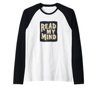 Grafica Pretty Read My Mind per Adulti e Bambini Maglia con Maniche Raglan