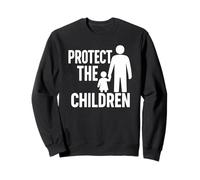 Grafica Protect The Children - Consapevolezza della Protezione dei Bambini Felpa