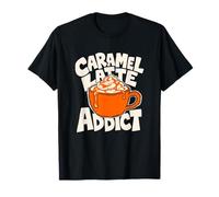 Grafica retrò Caramel Latte Lover Maglietta