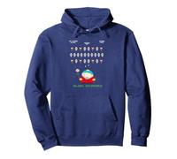 Grafica retrò del Gioco Game Over di South Park Eric Pixel Alien Invaders Felpa con Cappuccio