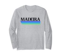 Grafica retrò Madeira Portogallo CV29X Maglia a Manica