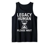 Grafica retrò Riflettente Legacy Human Hourglass Canotta