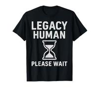 Grafica retrò Riflettente Legacy Human Hourglass Maglietta