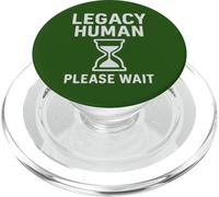 Grafica retrò riflettente Legacy Human Hourglass PopSockets PopGrip per MagSafe