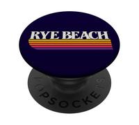 Grafica retrò Rye Beach New Hampshire - Rye Beach NH PopSockets PopGrip Adesivo
