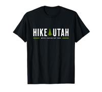 Grafica retrò sull'albero da trekking del Parco nazionale del Bryce Canyon dello Utah Maglietta