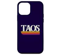 Grafica retrò Taos New Mexico - Taos NM Custodia per iPhone 12 mini