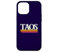 Grafica retrò Taos New Mexico - Taos NM Custodia per iPhone 12 Pro Max
