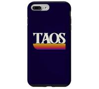 Grafica retrò Taos New Mexico - Taos NM Custodia per iPhone 7 Plus/8 Plus