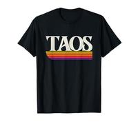 Grafica retrò Taos New Mexico - Taos NM Maglietta