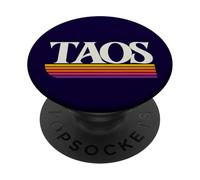 Grafica retrò Taos New Mexico - Taos NM PopSockets PopGrip Adesivo