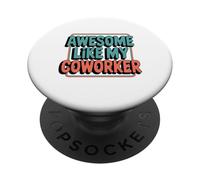 Grafica retrò vivace: fantastica come il mio collega PopSockets PopGrip Adesivo