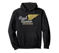 Grafica Road Runner Lead The Road Wing Felpa con Cappuccio