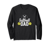 Grafica Softball Dad Maglia a Manica