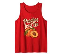 Grafica Souvenir retrò con tè Freddo alla Georgia Peaches Canotta