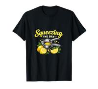 Grafica Squeezing The Day Lemon Press Maglietta