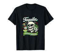 Grafica Tequila Forever Young Skull Party Crew Maglietta